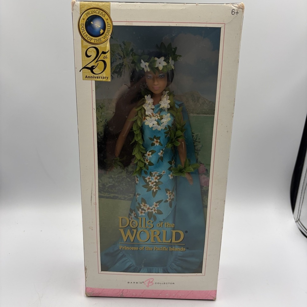 Vtg Dotw Princess of Pacific Islands Barbie Dolls of the World Mattel G8056 NrfB